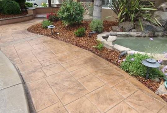 an image of a new patio repair in folsom, ca