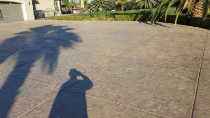 stamped driveway contractor in Carmichael